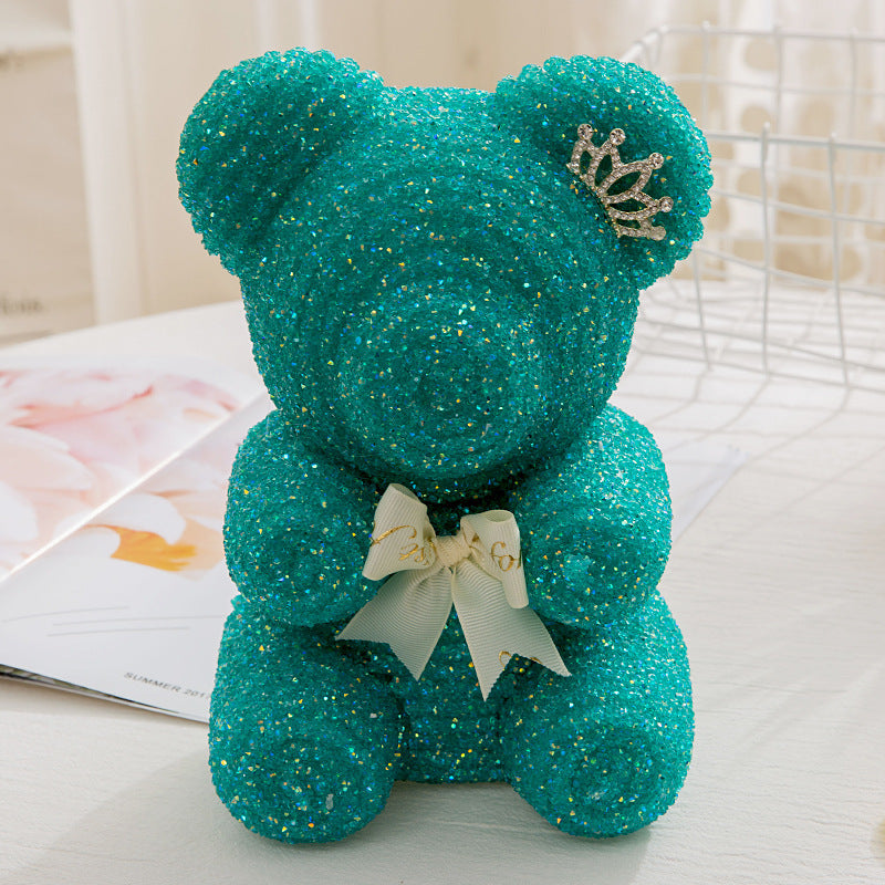 Diamond Crown Bear: A Special Edition Bear for Teacher's Day Celebration and Appreciation