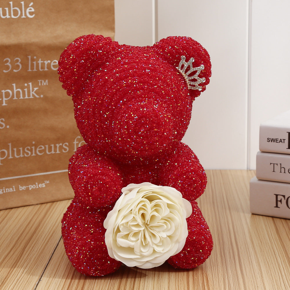 Diamond Crown Bear: A Special Edition Bear for Teacher's Day Celebration and Appreciation