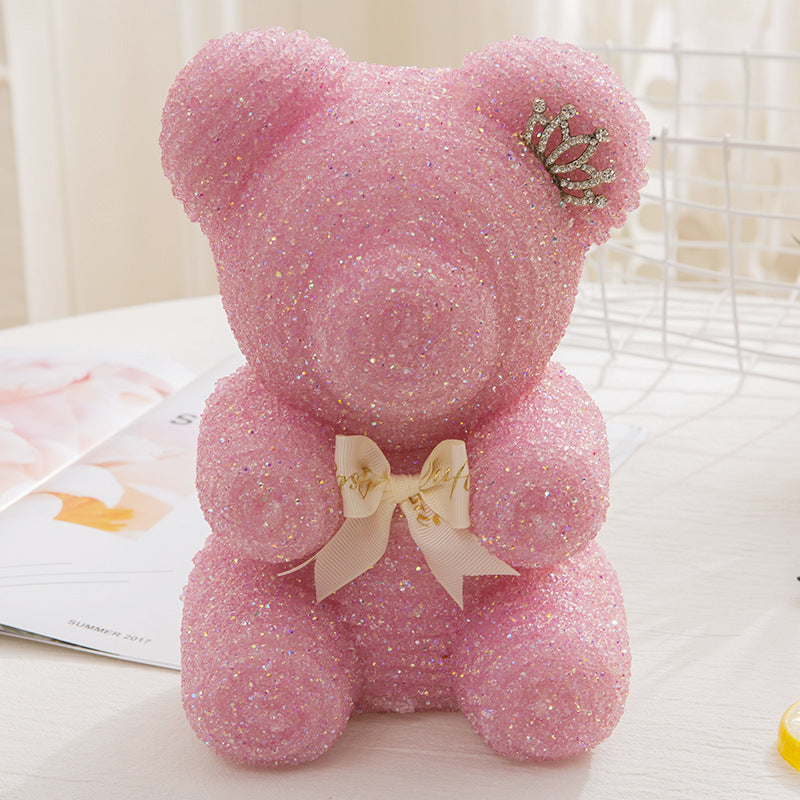 Diamond Crown Bear: A Special Edition Bear for Teacher's Day Celebration and Appreciation